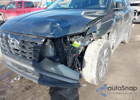 2022 Hyundai Tucson Hybrid Blue from USA, damaged, VIN KM8JBCA15NU079197